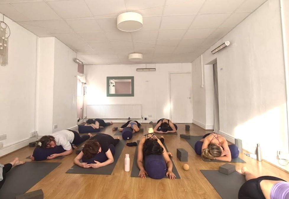 You are currently viewing RELAXING YOGA FOR STRESS RELEASE